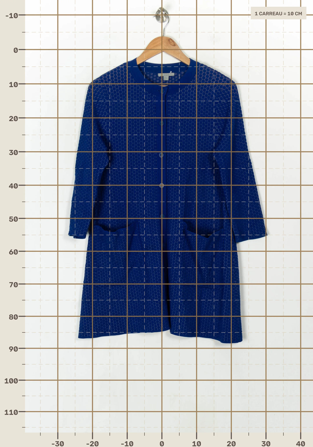 Veste Bleue - Taille XS/34 de la marque COS | PARAD122680 - Vendu par Paradigme - Image 4