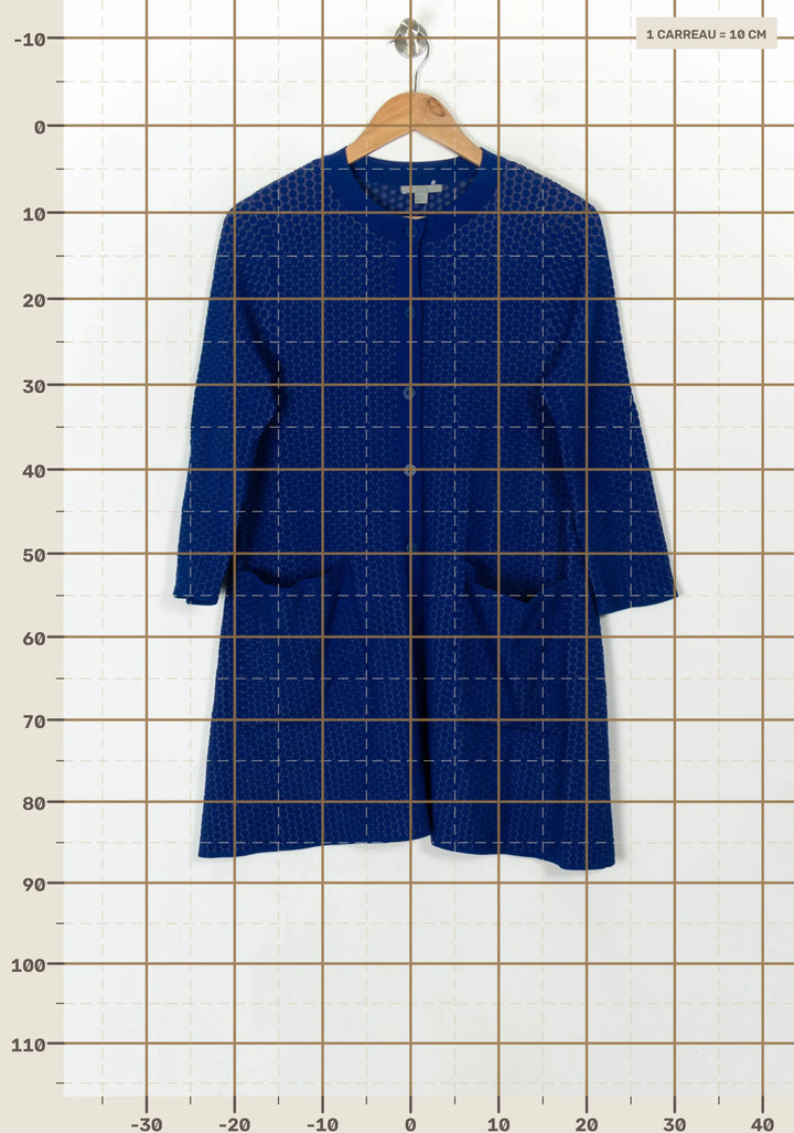 Veste Bleue - Taille XS/34 de la marque COS | PARAD122680 - Vendu par Paradigme - Image 4