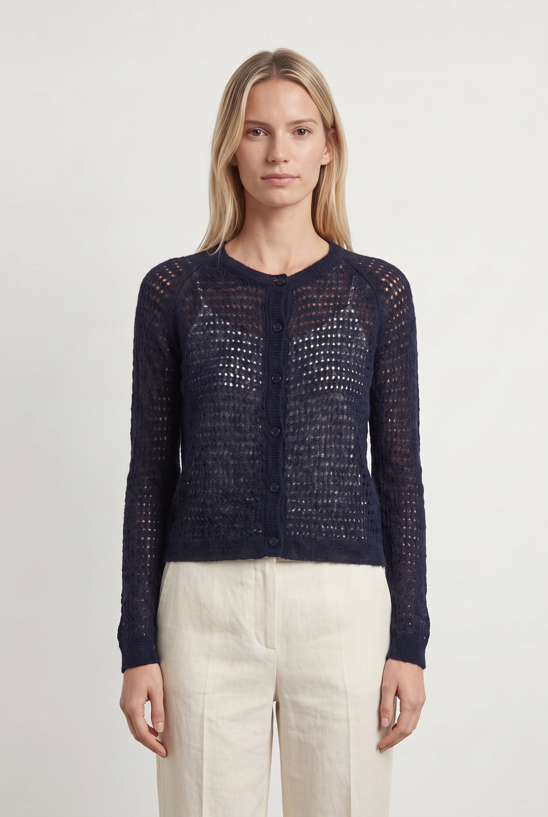 Cardigan Bleu - Taille M/38 de la marque Comptoir des Cotonniers | PARAD122684 - Vendu par Paradigme - Image 1