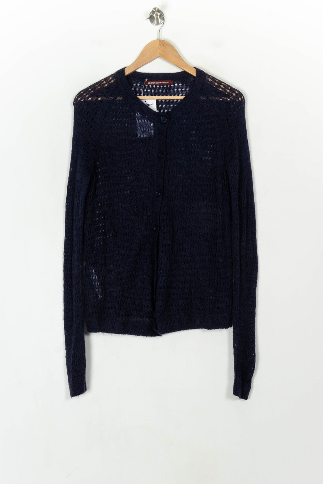 Cardigan Bleu - Taille M/38 de la marque Comptoir des Cotonniers | PARAD122684 - Vendu par Paradigme - Image 2