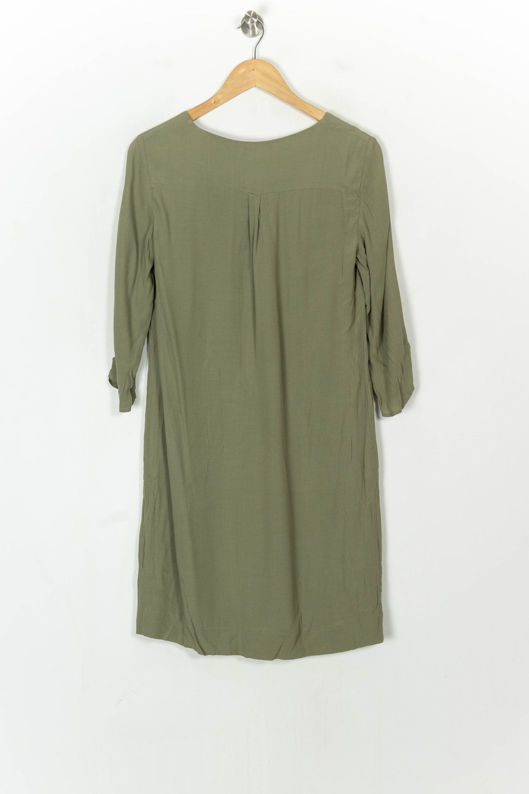 Robe Droite Verte - Taille M/38 de la marque Caroll | PARAD122690 - Vendu par Paradigme - Image 5