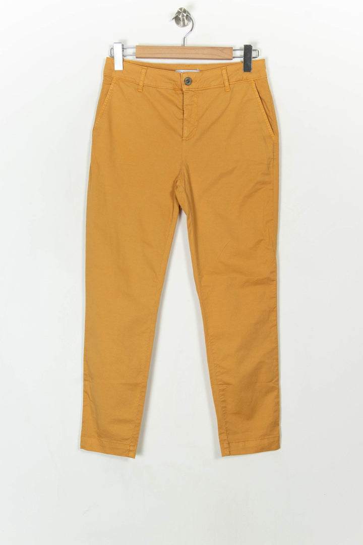 Chino Jaune - Taille L/40 de la marque La Fée Maraboutée | PARAD122691 - Vendu par Paradigme - Image 2