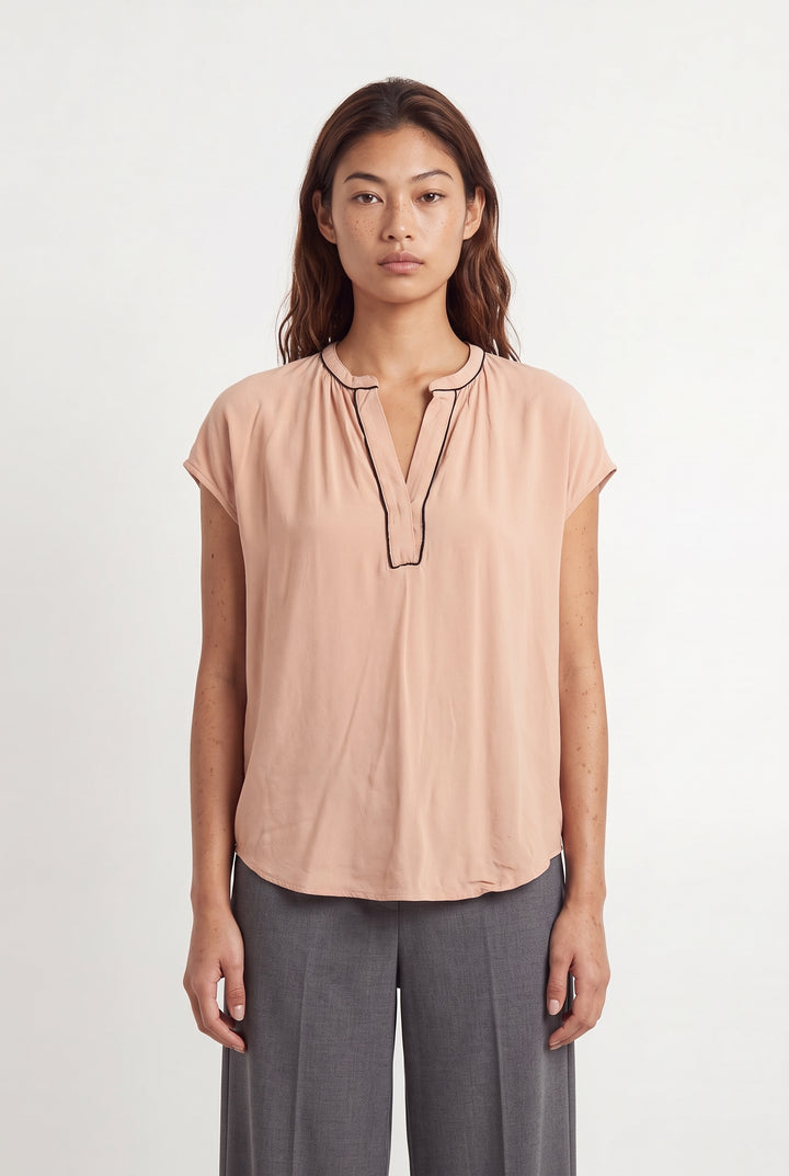 Blouse Rose - Taille M/38 de la marque Pablo | PARAD122695 - Vendu par Paradigme - Image 1