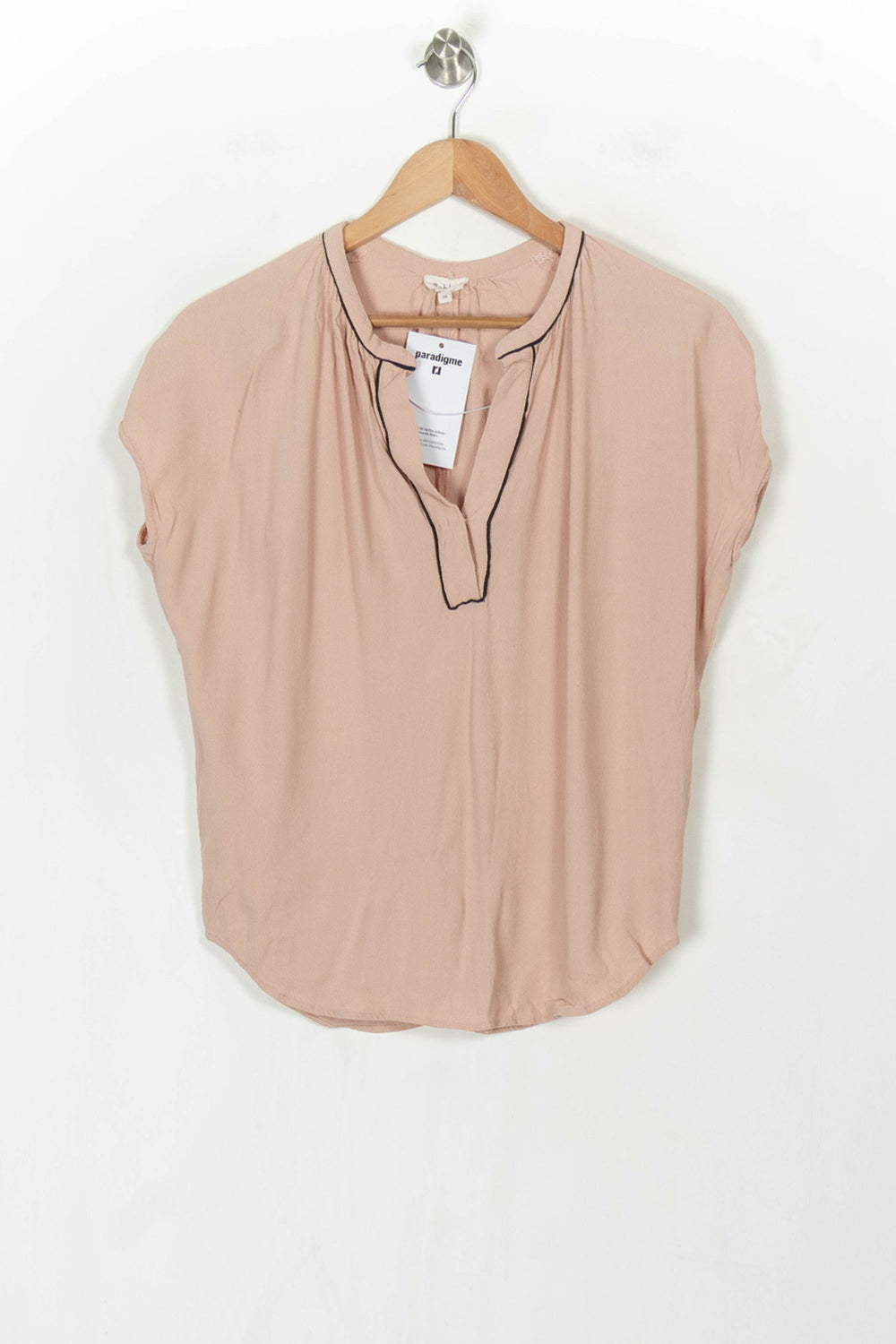 Blouse Rose - Taille M/38 de la marque Pablo | PARAD122695 - Vendu par Paradigme - Image 2