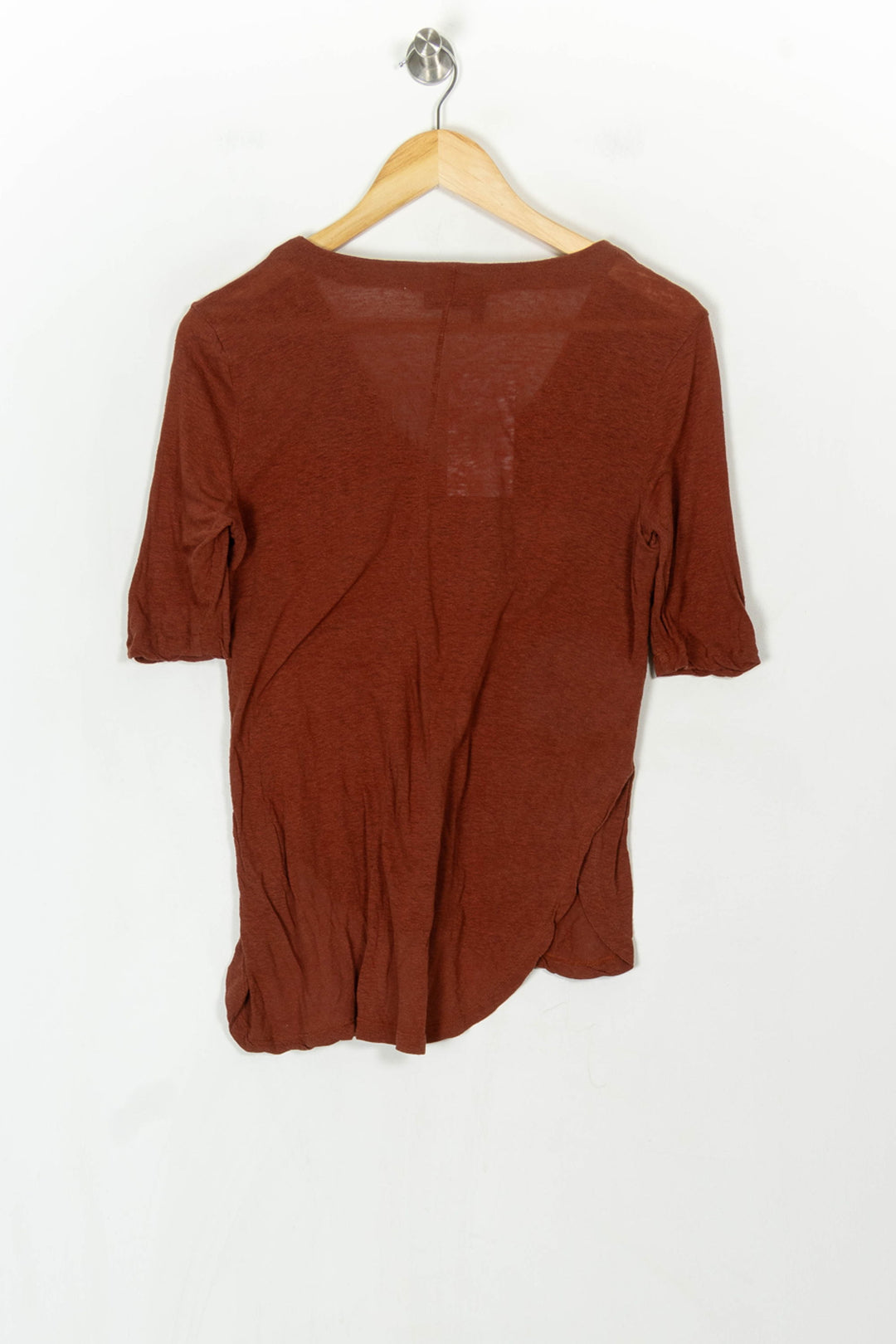 Tee-shirt Orange - Taille M/38 de la marque The Kooples | PARAD122697 - Vendu par Paradigme - Image 5
