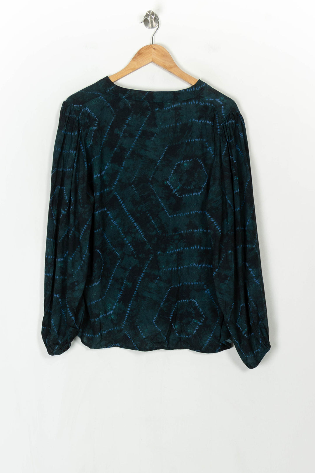 Blouse Verte et Bleue - Taille XXXL/46 de la marque La Fée Maraboutée | PARAD122710 - Vendu par Paradigme - Image 5