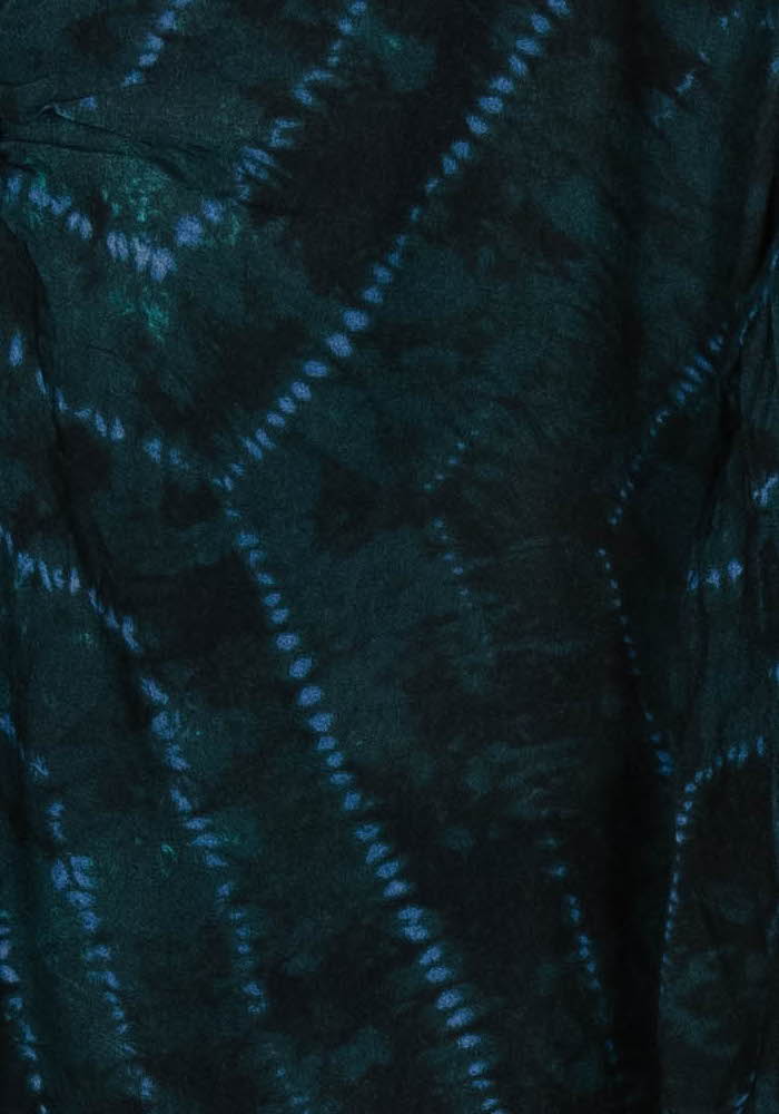 Blouse Verte et Bleue - Taille XXXL/46 de la marque La Fée Maraboutée | PARAD122710 - Vendu par Paradigme - Image 3