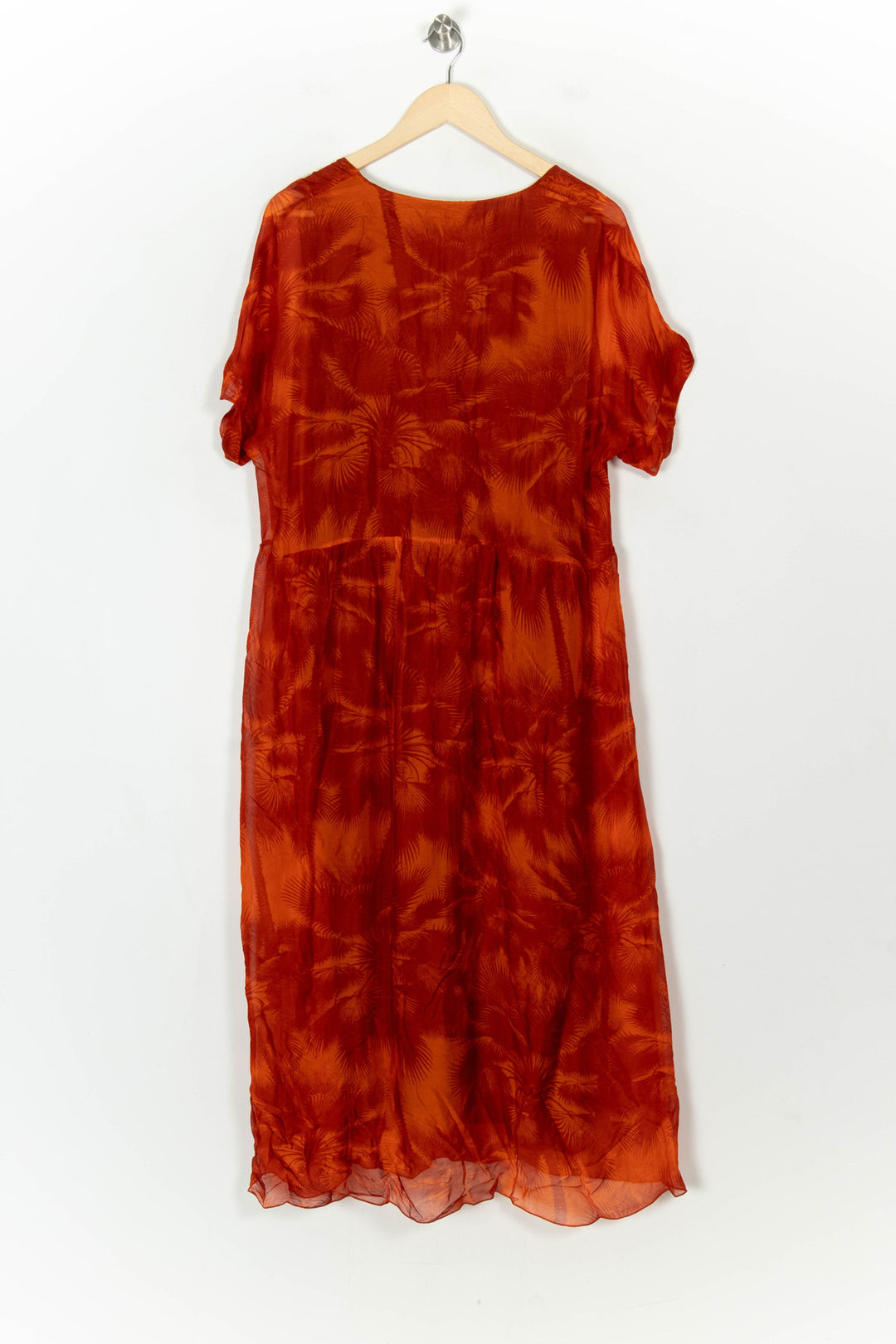 Robe Orange - Taille XL/42 de la marque La Fée Maraboutée | PARAD122713 - Vendu par Paradigme - Image 5