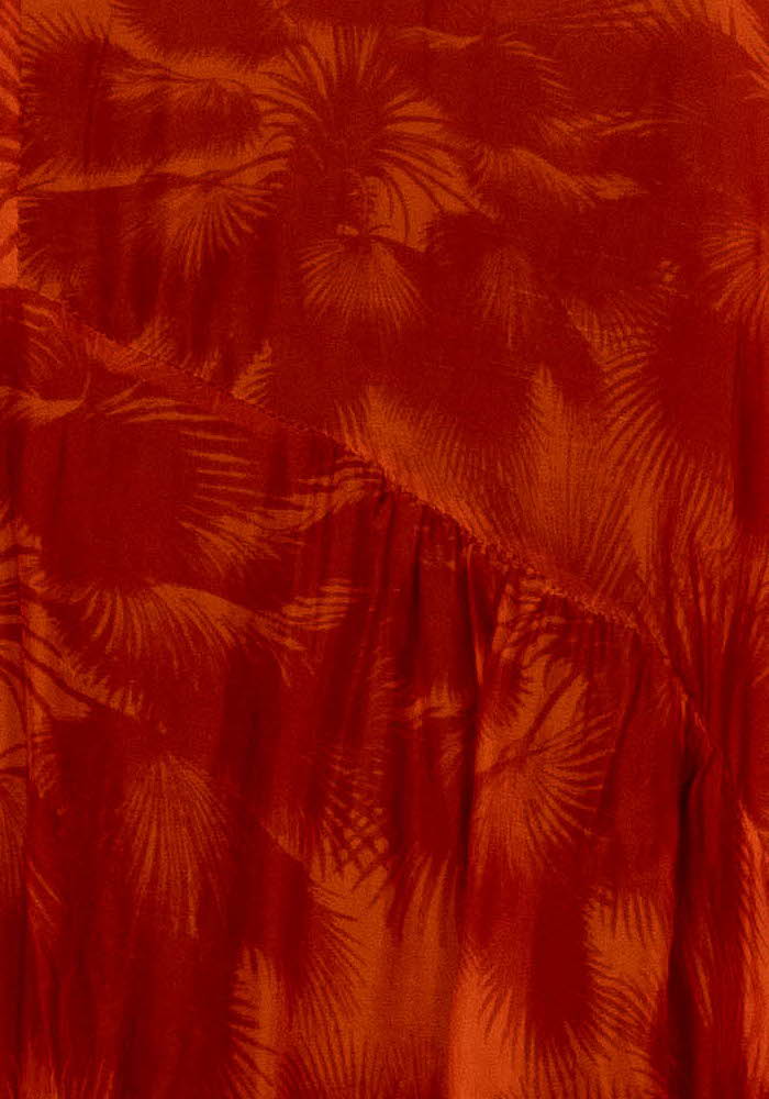 Robe Orange - Taille XL/42 de la marque La Fée Maraboutée | PARAD122713 - Vendu par Paradigme - Image 3