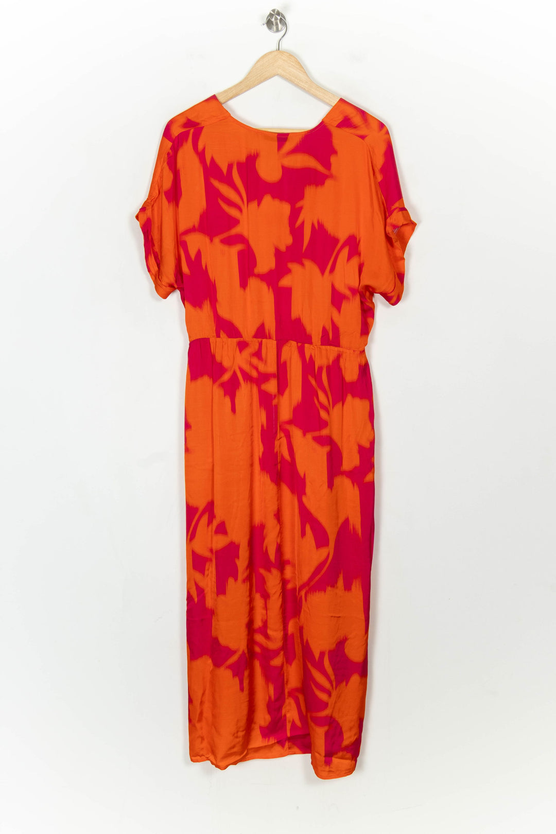 Robe Orange et Rouge - Taille XXL/44 de la marque La Fée Maraboutée | PARAD122715 - Vendu par Paradigme - Image 5