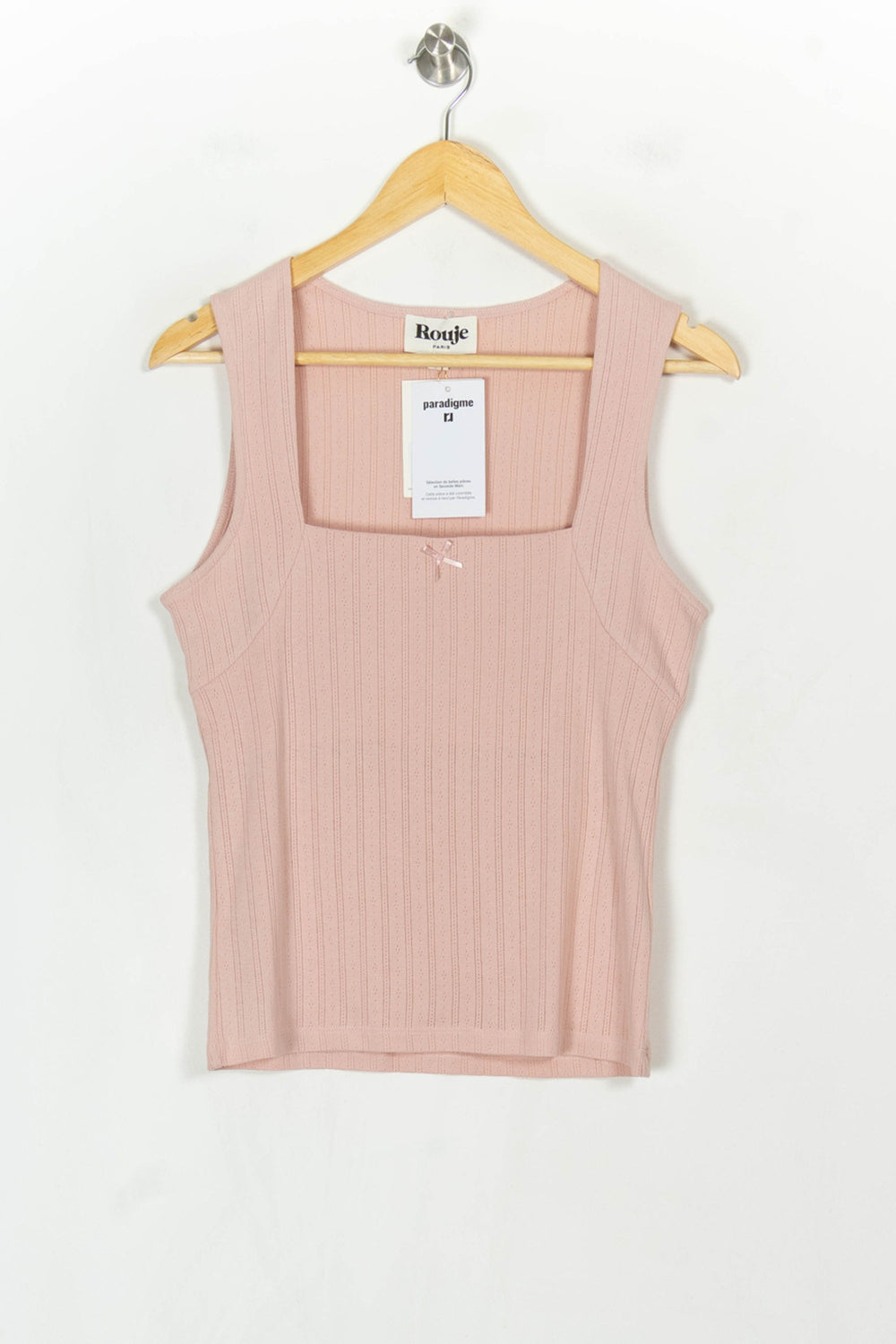 Débardeur Rose - Taille L/40 de la marque Rouje | PARAD122717 - Vendu par Paradigme - Image 2