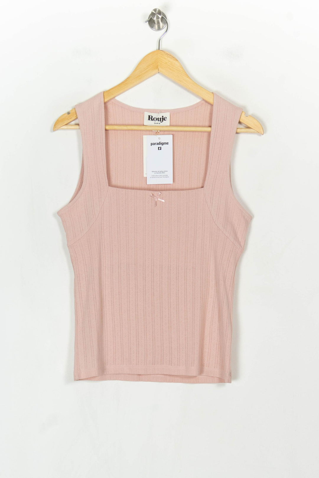 Débardeur Rose - Taille L/40 de la marque Rouje | PARAD122717 - Vendu par Paradigme - Image 2