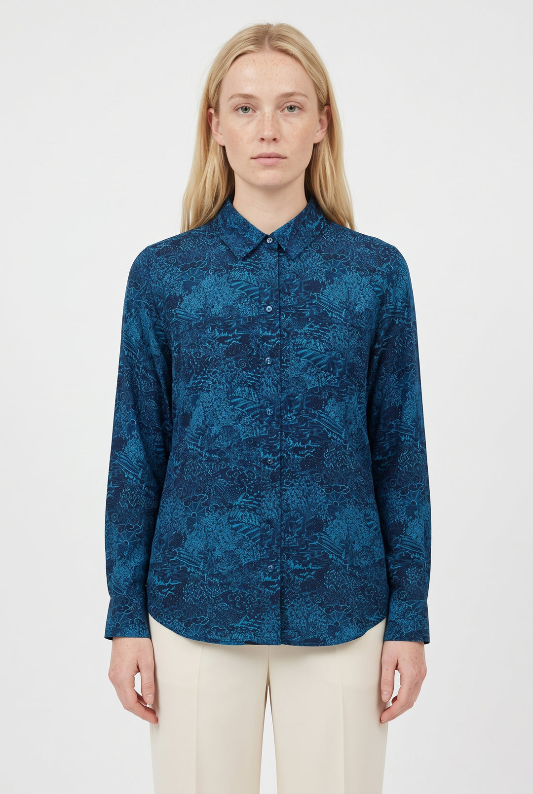 Chemise Bleu - Taille L/40 de la marque Soi Paris | PARAD122720 - Vendu par Paradigme - Image 1