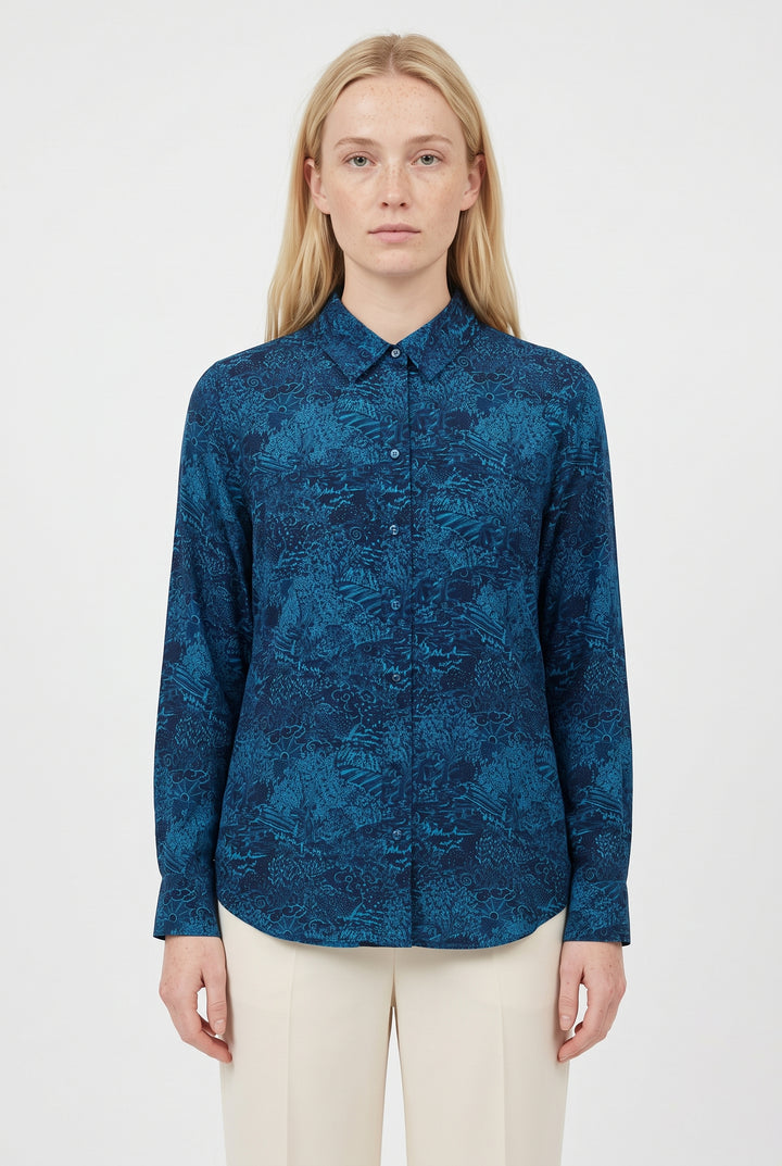 Chemise Bleu - Taille L/40 de la marque Soi Paris | PARAD122720 - Vendu par Paradigme - Image 1