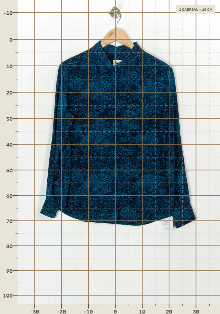 Chemise Bleu - Taille L/40 de la marque Soi Paris | PARAD122720 - Vendu par Paradigme - Image 4