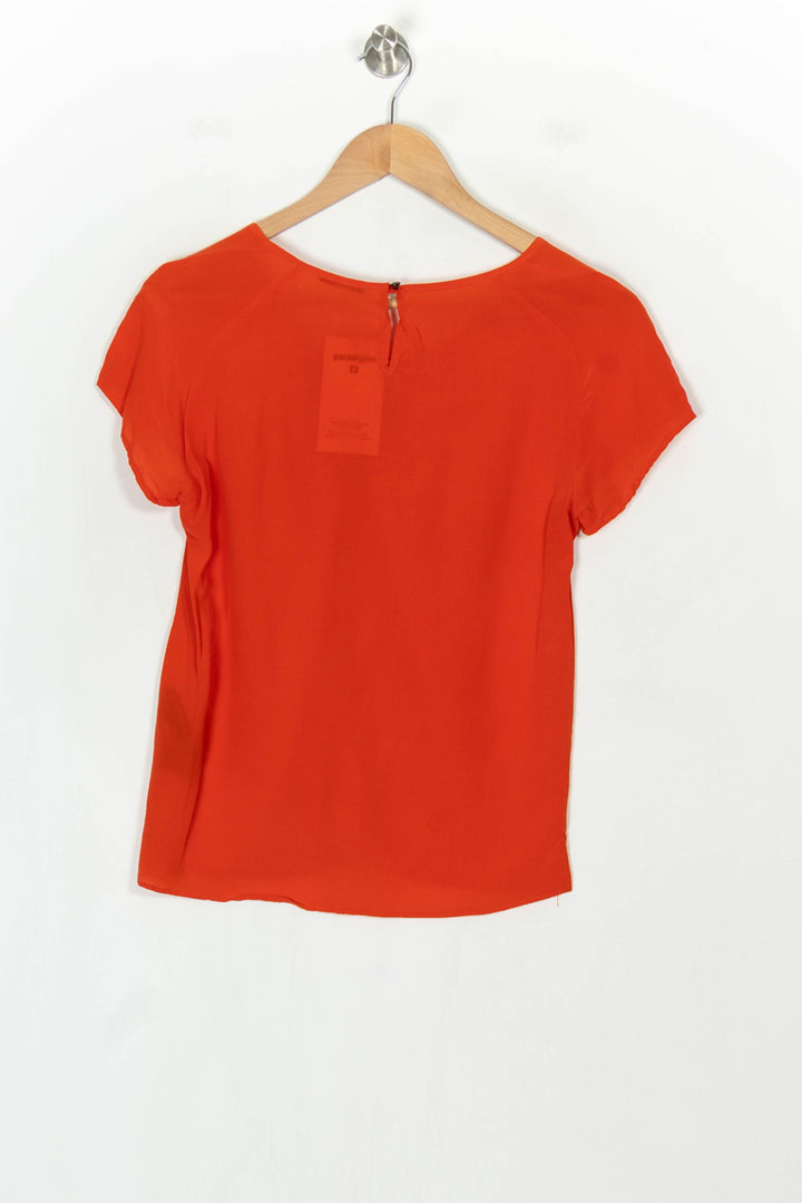 Blouse Orange - Taille M/38 de la marque IKKS | PARAD122721 - Vendu par Paradigme - Image 5