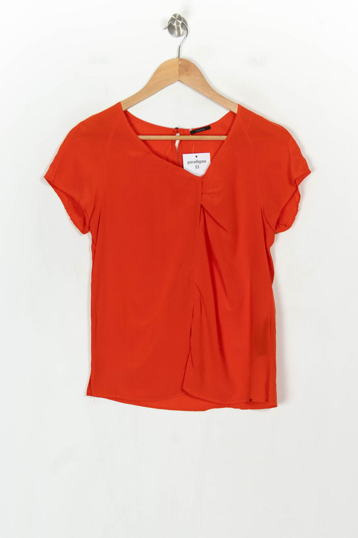Blouse Orange - Taille M/38 de la marque IKKS | PARAD122721 - Vendu par Paradigme - Image 2