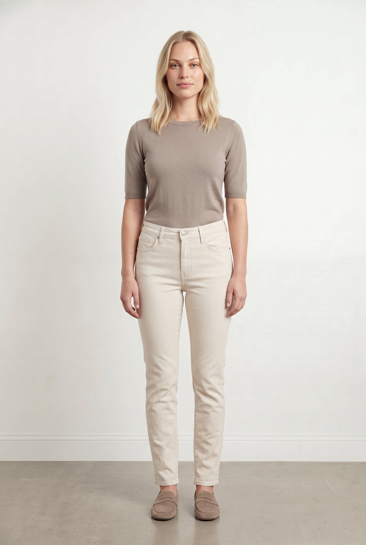 Jean Skinny Beige - Taille L/40 de la marque Levi&