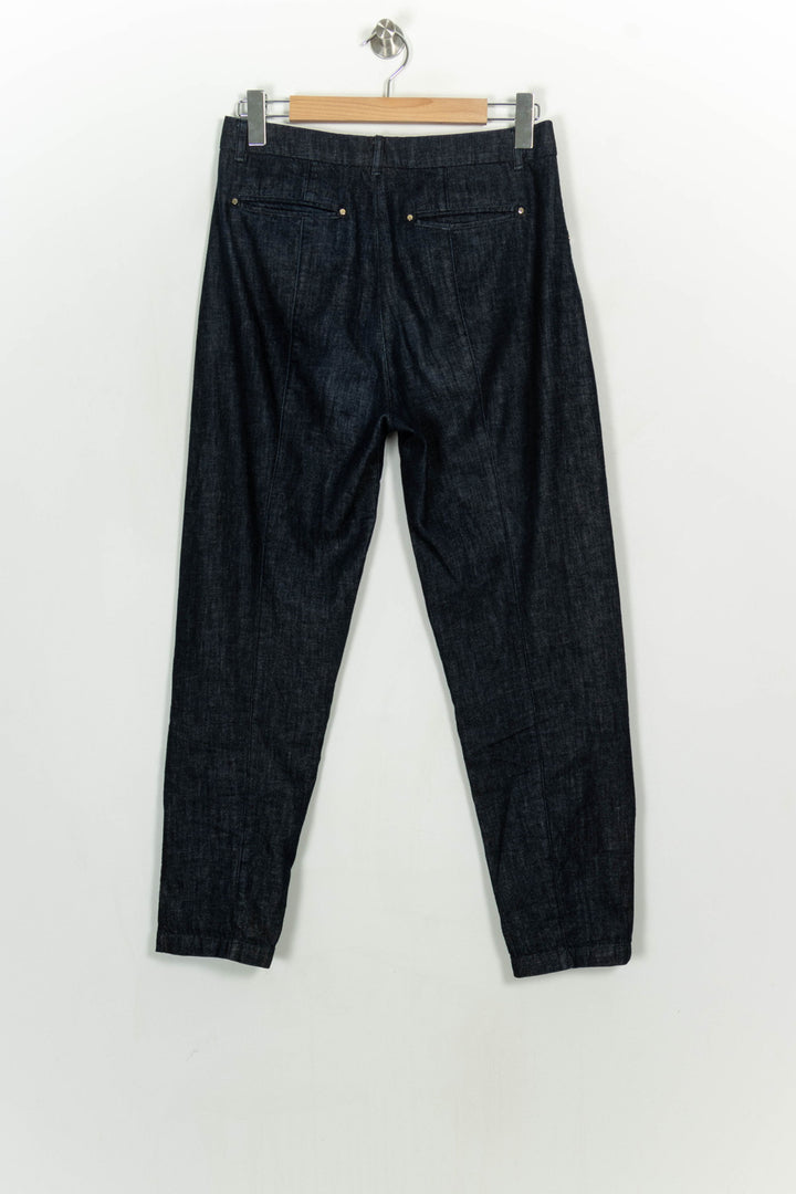 Pantalon Bleu - Taille L/40 de la marque Weekend Max Mara | PARAD122727 - Vendu par Paradigme - Image 5