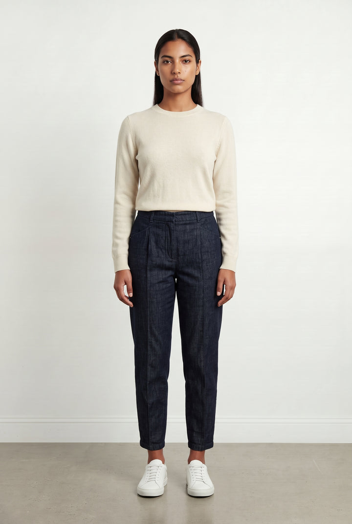 Pantalon Bleu - Taille L/40 de la marque Weekend Max Mara | PARAD122727 - Vendu par Paradigme - Image 1