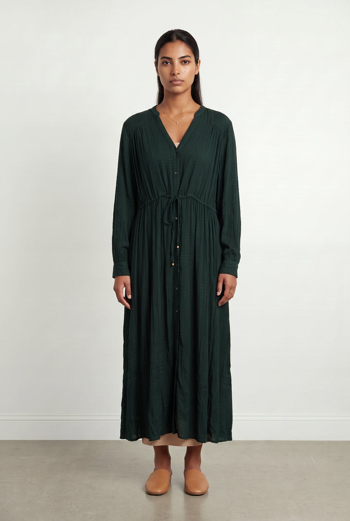 Robe Longue Verte - Taille L/40 de la marque La Petite Etoile | PARAD122736 - Vendu par Paradigme - Image 1
