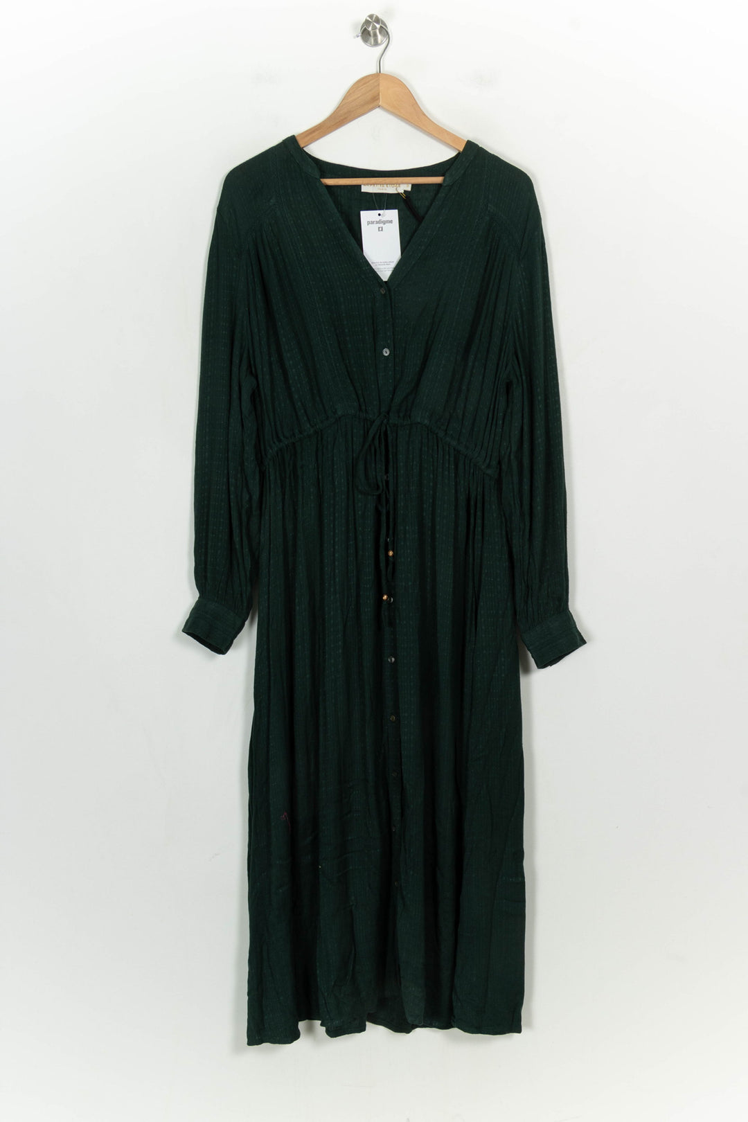 Robe Longue Verte - Taille L/40 de la marque La Petite Etoile | PARAD122736 - Vendu par Paradigme - Image 2