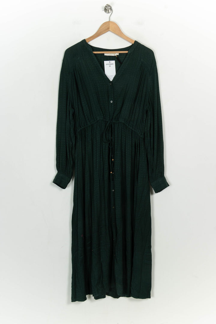 Robe Longue Verte - Taille L/40 de la marque La Petite Etoile | PARAD122736 - Vendu par Paradigme - Image 2