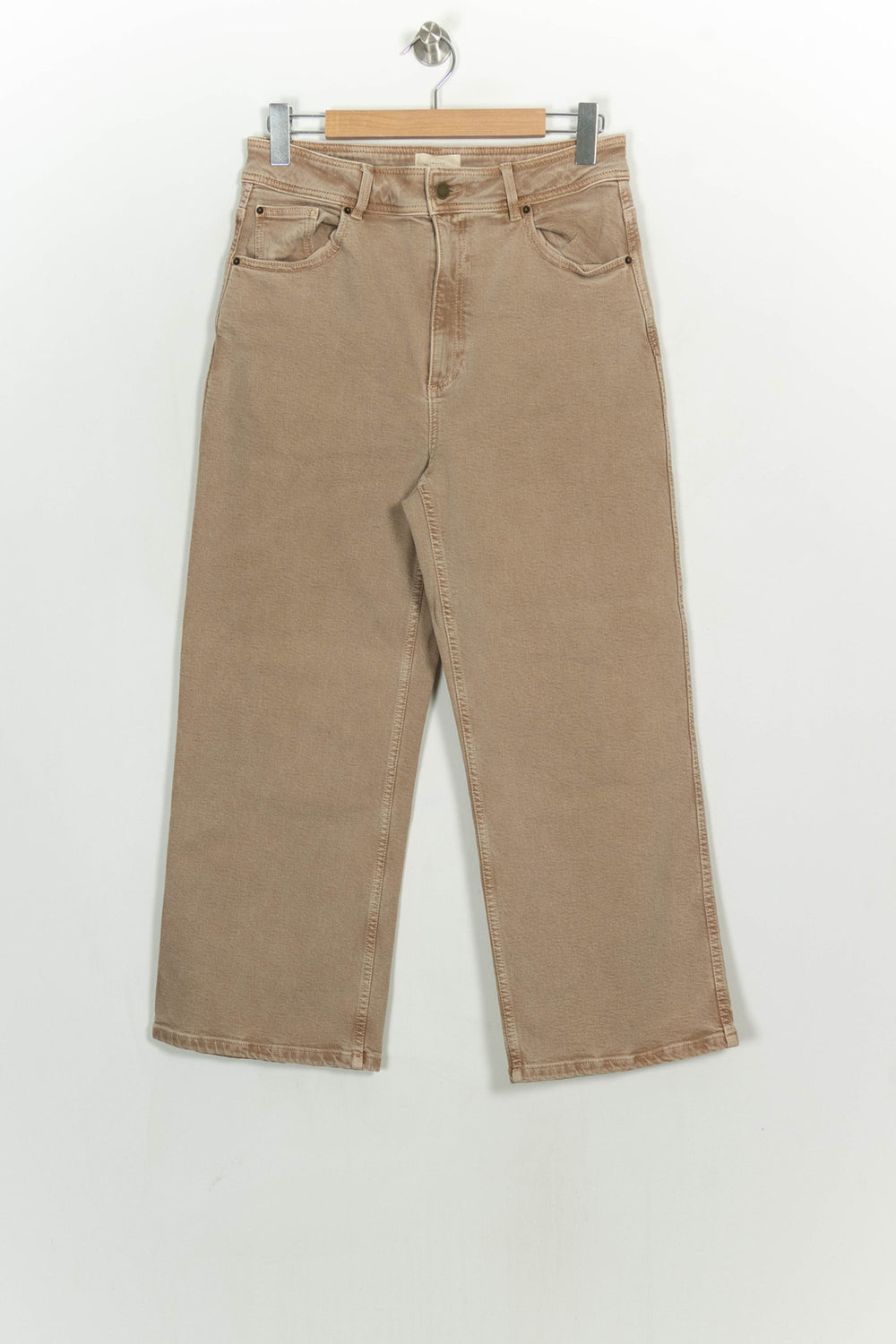 Jean Beige - Taille XL/42 de la marque Sézane | PARAD122737 - Vendu par Paradigme - Image 2