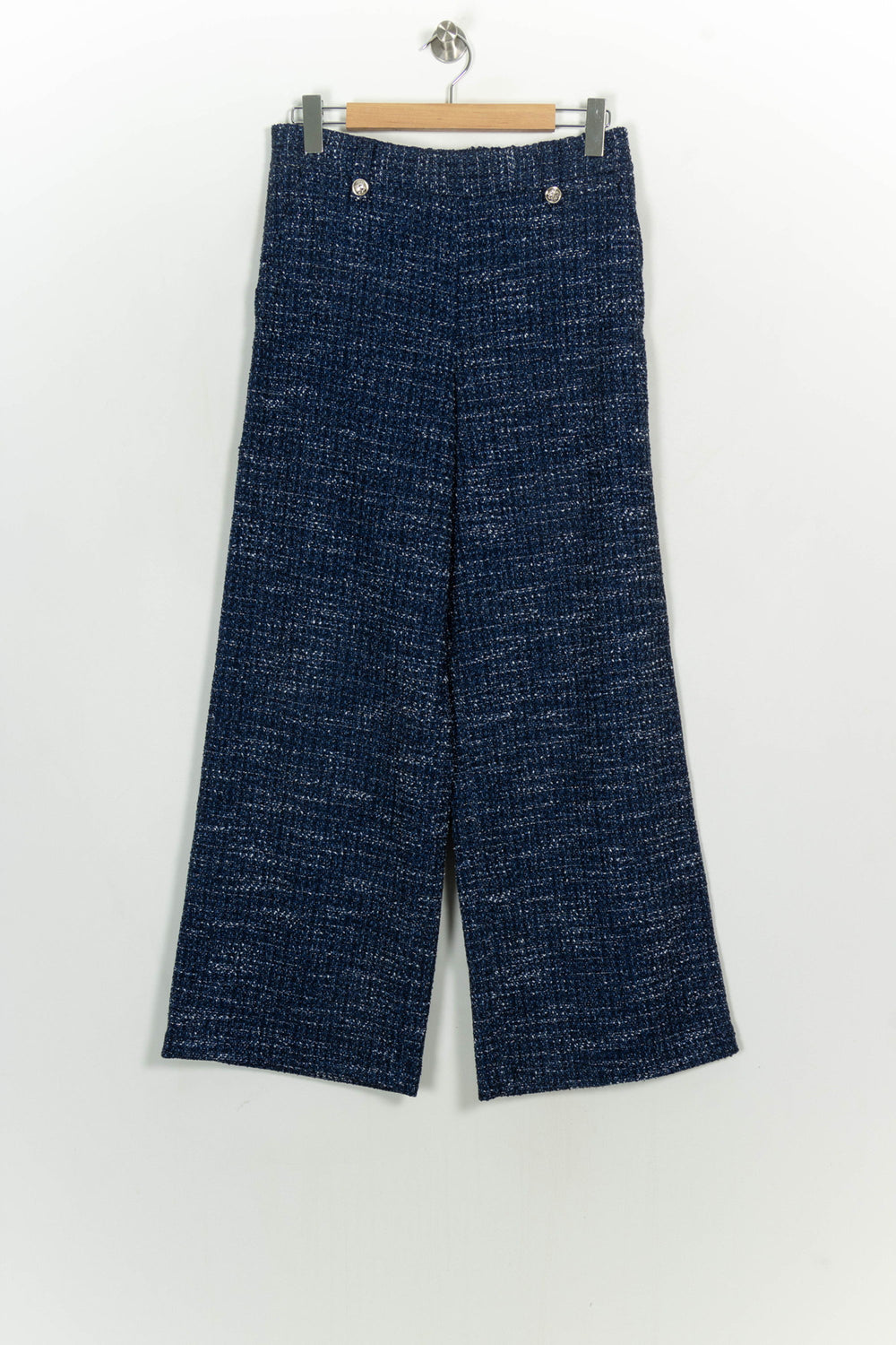 Pantalon Large Bleu - Taille XL/42 de la marque Maje | PARAD122741 - Vendu par Paradigme - Image 2