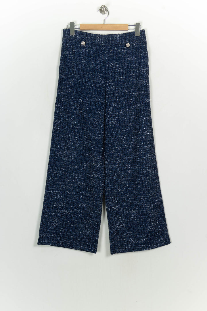 Pantalon Large Bleu - Taille XL/42 de la marque Maje | PARAD122741 - Vendu par Paradigme - Image 2