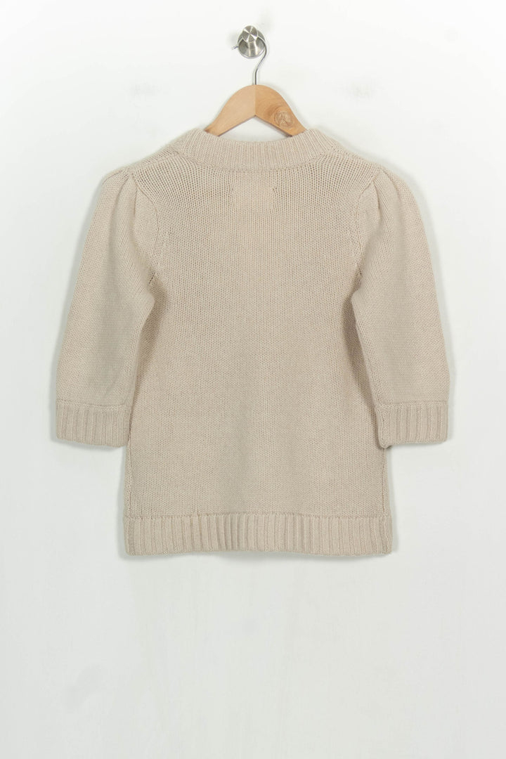 Cardigan Beige - Taille M/38 de la marque Zadig&amp;Voltaire | PARAD122743 - Vendu par Paradigme - Image 5