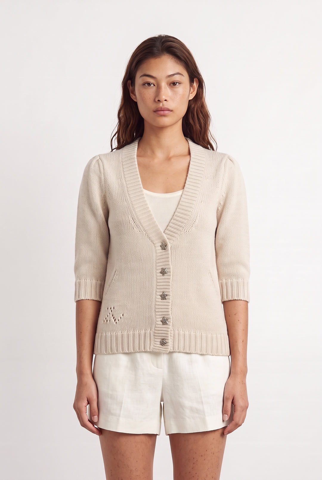 Cardigan Beige - Taille M/38 de la marque Zadig&amp;Voltaire | PARAD122743 - Vendu par Paradigme - Image 1