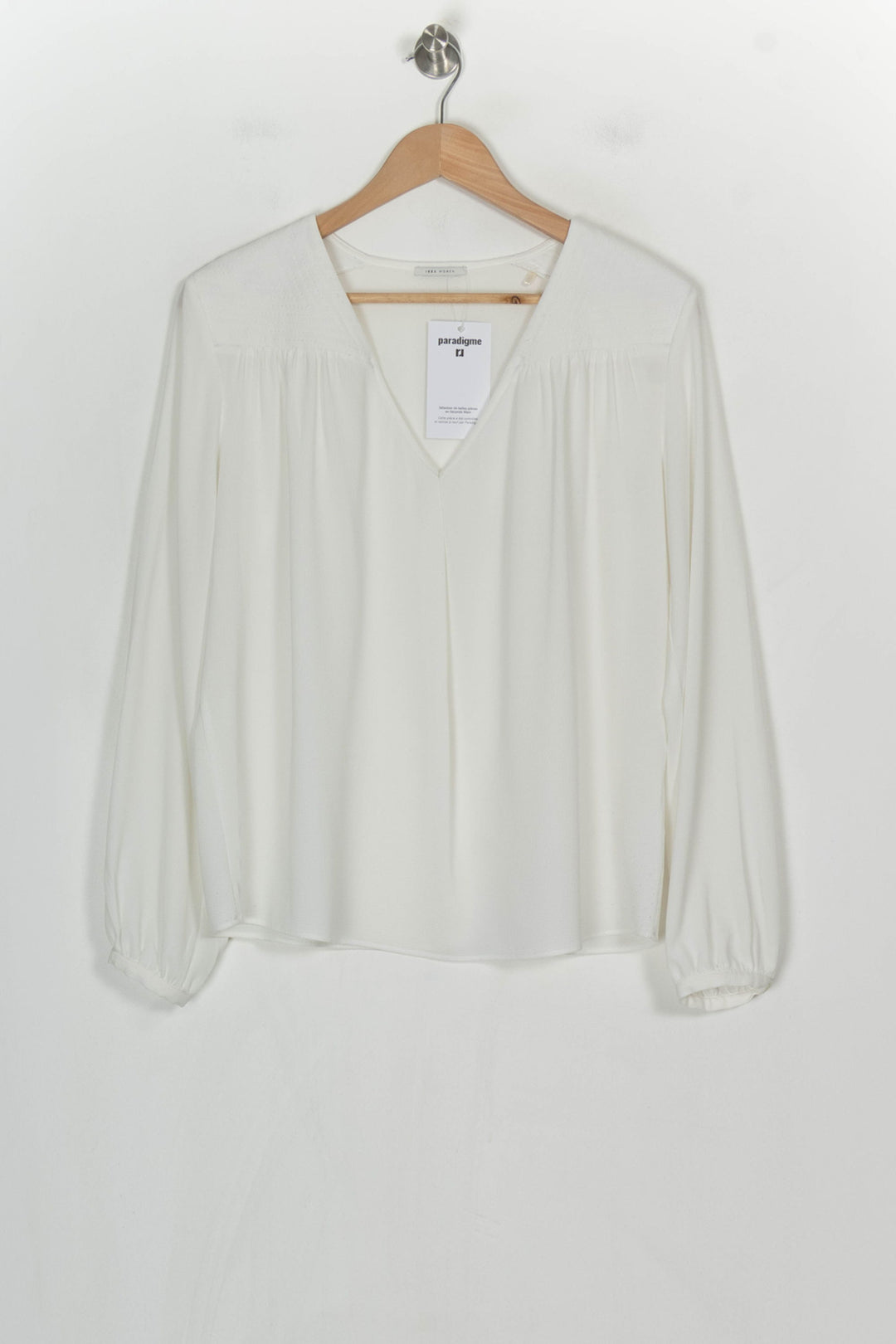 Blouse Blanche - Taille XL/42 de la marque IKKS | PARAD122746 - Vendu par Paradigme - Image 2