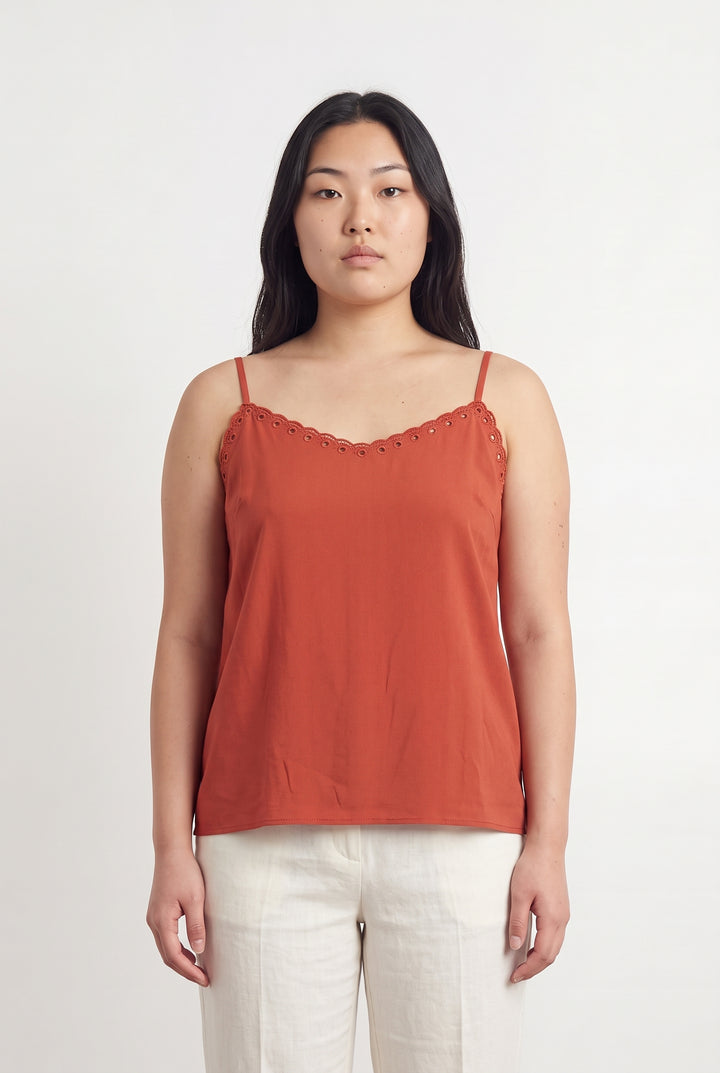 Débardeur Orange - Taille XL/42 de la marque I.Code | PARAD122748 - Vendu par Paradigme - Image 1