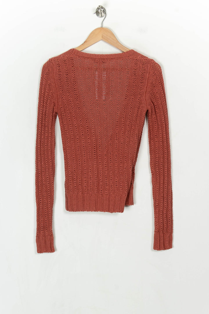 Cardigan Rose - Taille M/38 de la marque Essentiel Antwerp | PARAD122752 - Vendu par Paradigme - Image 5