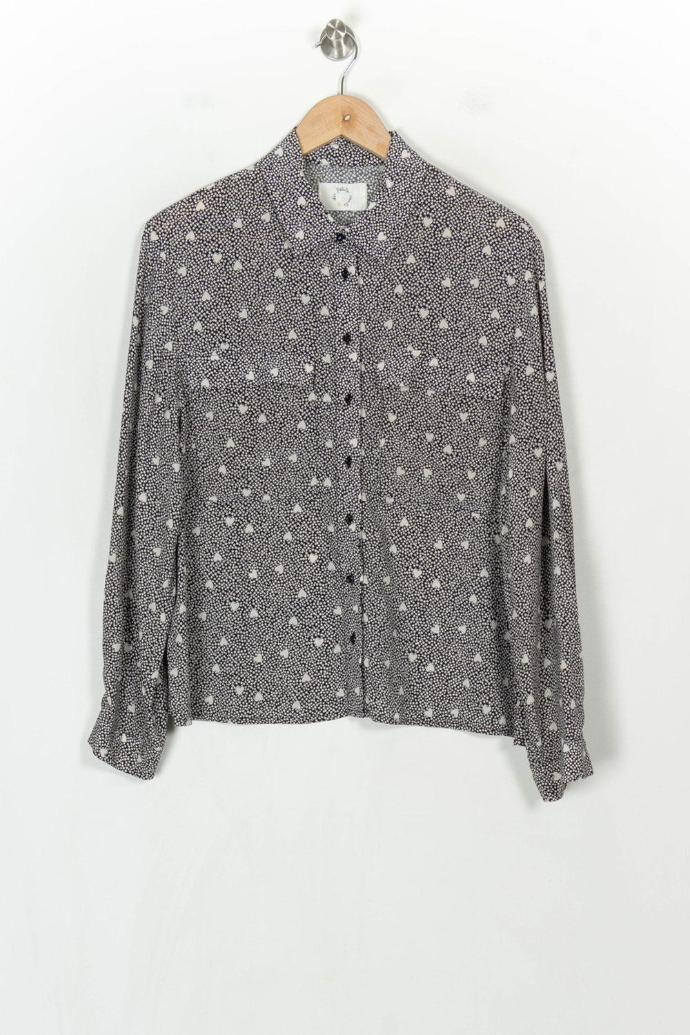 Chemise Bleue et Blanche - Taille M/38 de la marque Des petits hauts | PARAD122753 - Vendu par Paradigme - Image 2