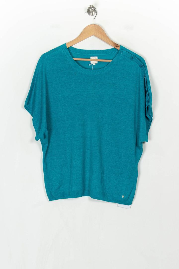 Pull Bleu - Taille M/38 de la marque Des petits hauts | PARAD122755 - Vendu par Paradigme - Image 2