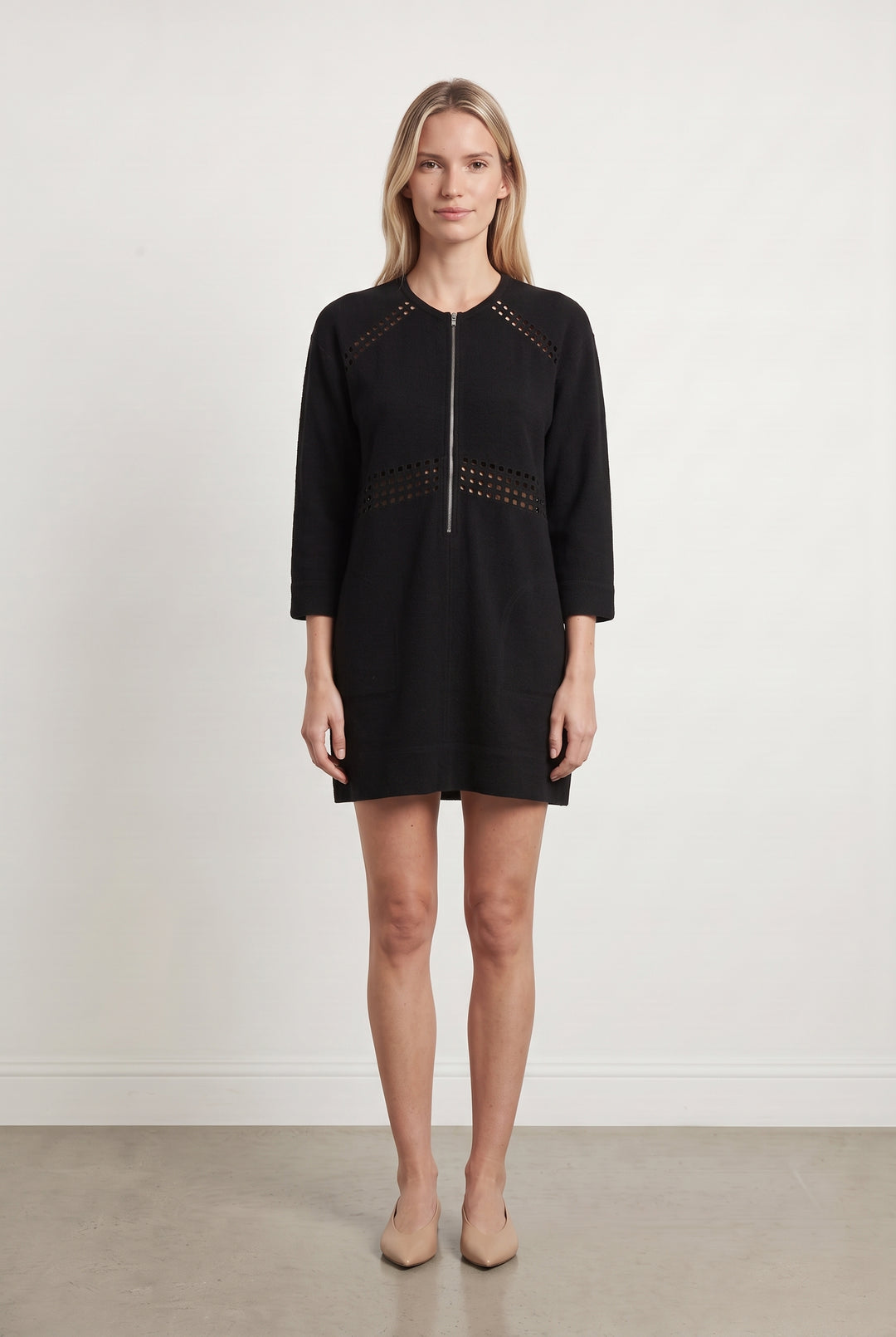Robe Midi Noire - Taille XS/34 de la marque IRO | PARAD122759 - Vendu par Paradigme - Image 1
