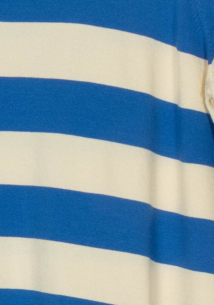 Robe Courte Bleue et Blanche - Taille M/38 de la marque Petite Mendigote | PARAD122761 - Vendu par Paradigme - Image 3