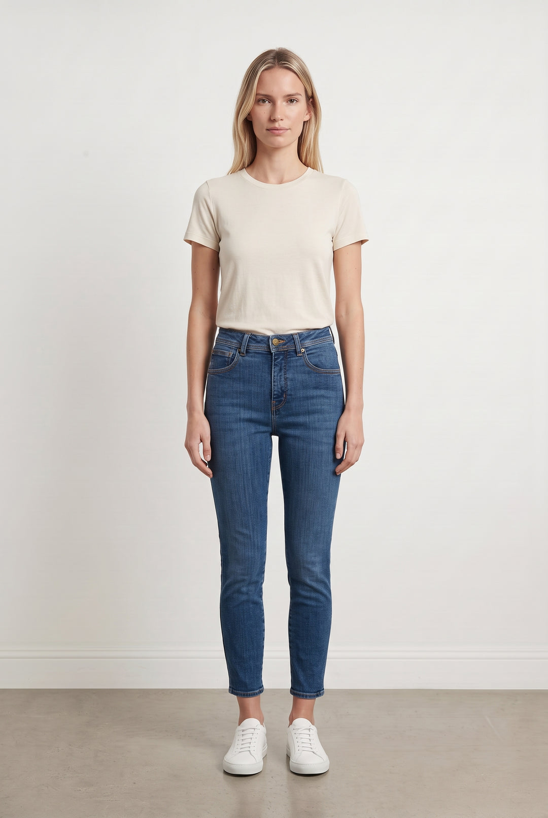 Jean Skinny Bleu - Taille S/36 de la marque Sézane | PARAD122762 - Vendu par Paradigme - Image 1