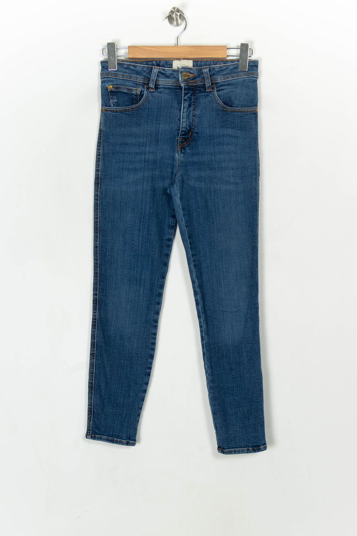 Jean Skinny Bleu - Taille S/36 de la marque Sézane | PARAD122762 - Vendu par Paradigme - Image 2