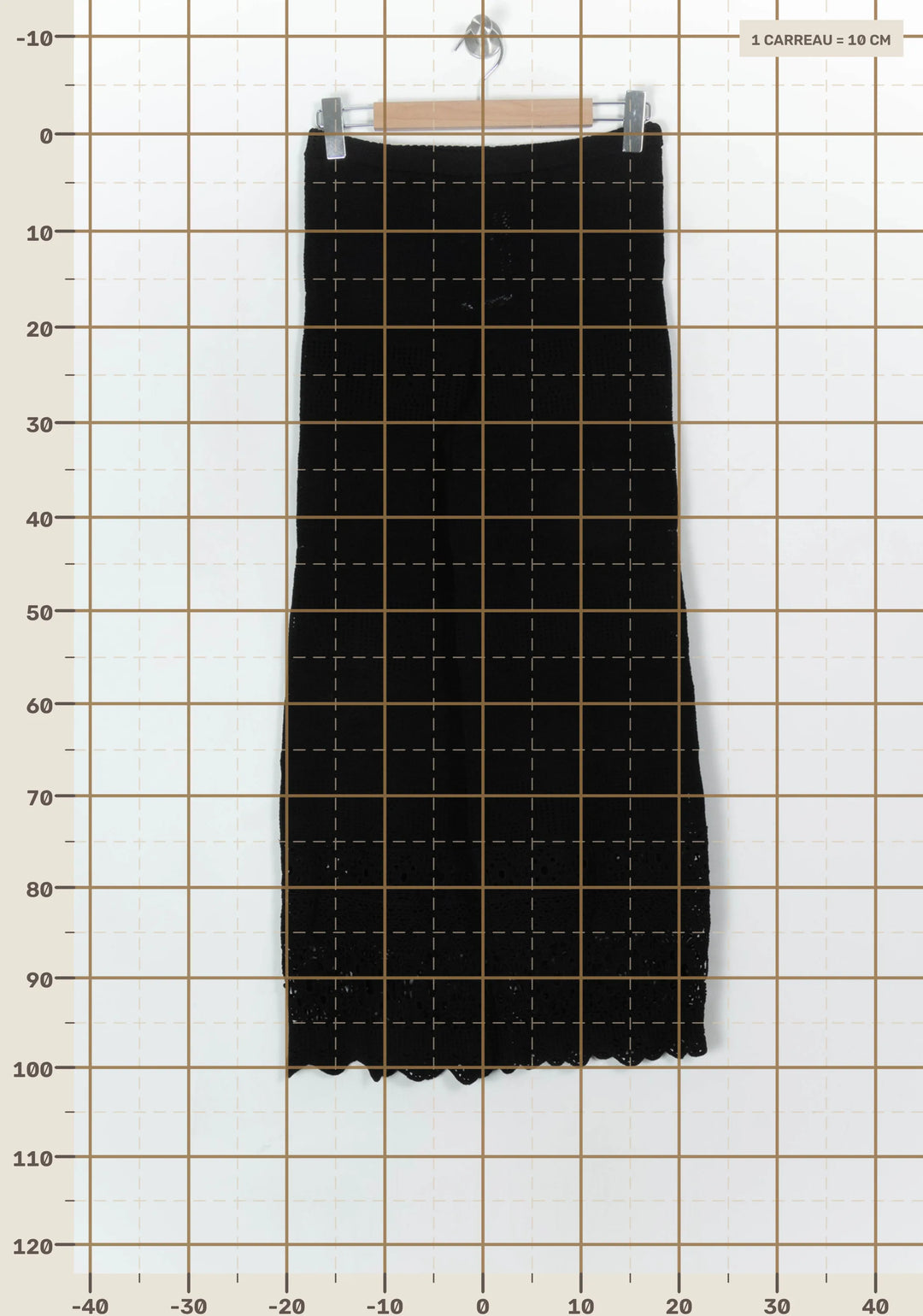 Pantalon Large Noir - Taille S/36 de la marque Maje | PARAD122766 - Vendu par Paradigme - Image 4