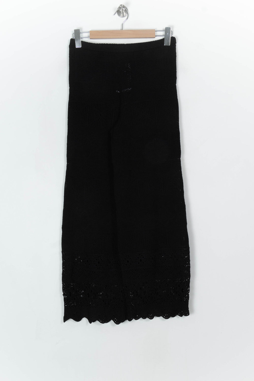 Pantalon Large Noir - Taille S/36 de la marque Maje | PARAD122766 - Vendu par Paradigme - Image 2