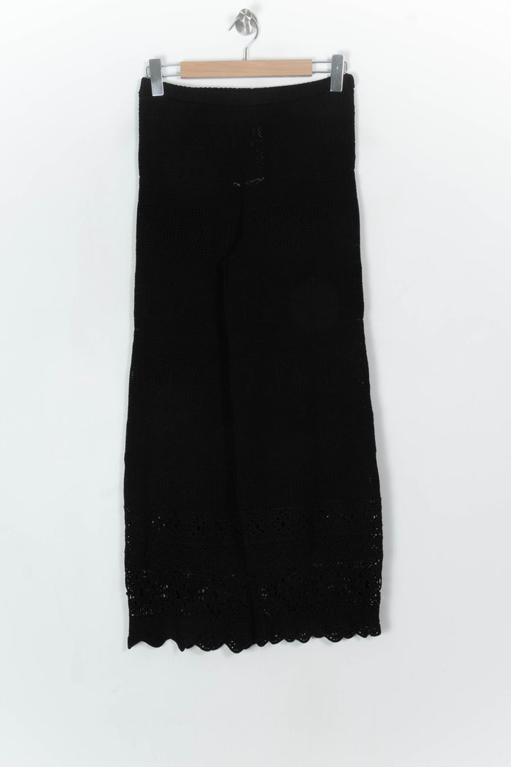 Pantalon Large Noir - Taille S/36 de la marque Maje | PARAD122766 - Vendu par Paradigme - Image 2
