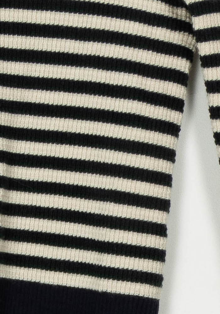 Pull Rayé Noir et Blanc - Taille XS/34 de la marque Comptoir des Cotonniers | PARAD122769 - Vendu par Paradigme - Image 3