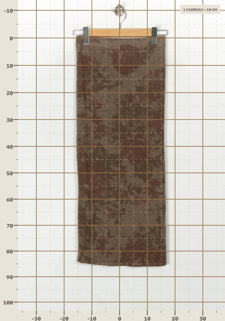Jupe Longue Marron - Taille S/36 de la marque Rouje | PARAD122771 - Vendu par Paradigme - Image 4