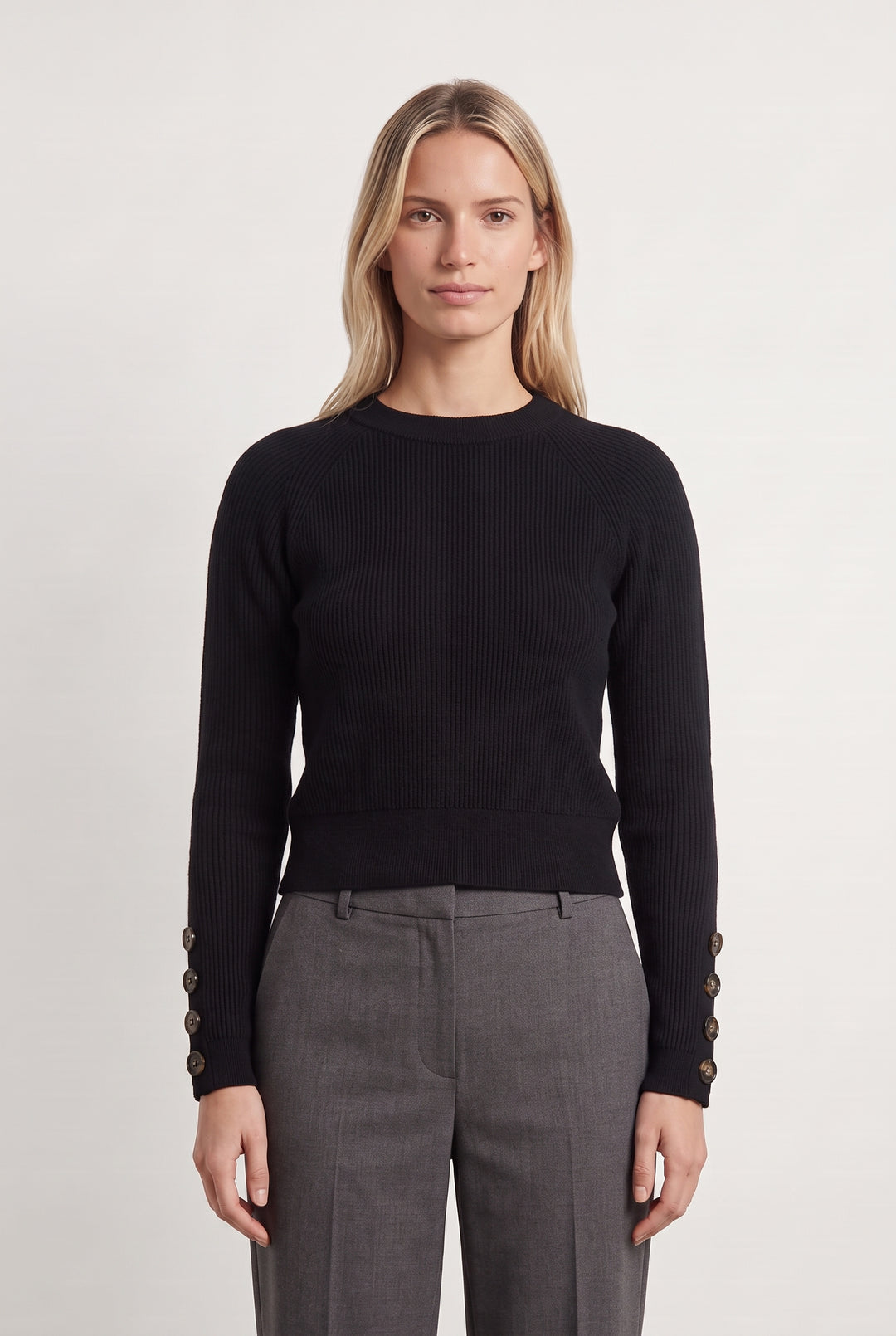 Pull Noir - Taille XS/34 de la marque Sézane | PARAD122774 - Vendu par Paradigme - Image 1