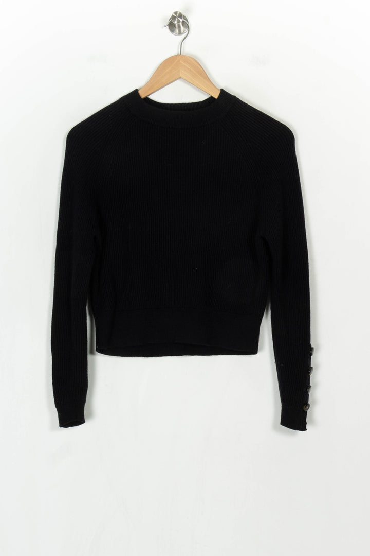 Pull Noir - Taille XS/34 de la marque Sézane | PARAD122774 - Vendu par Paradigme - Image 2