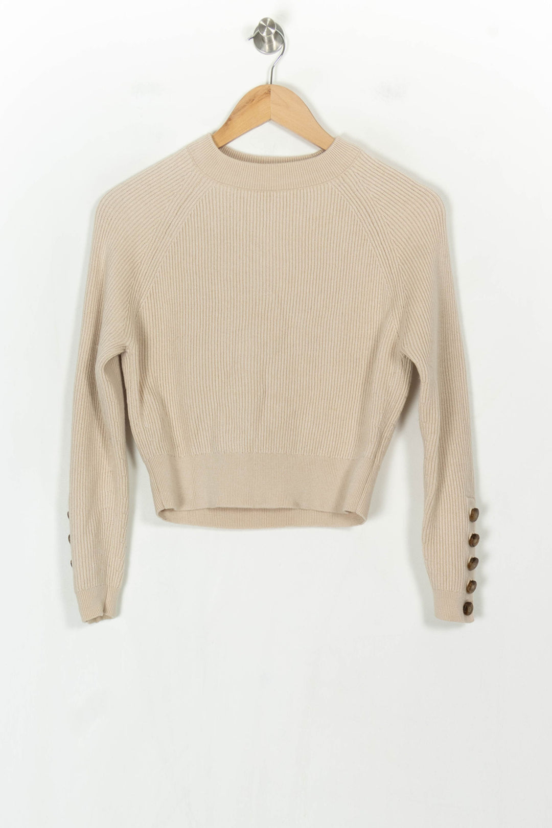 Pull Beige - Taille XS/34 de la marque Sézane | PARAD122778 - Vendu par Paradigme - Image 2