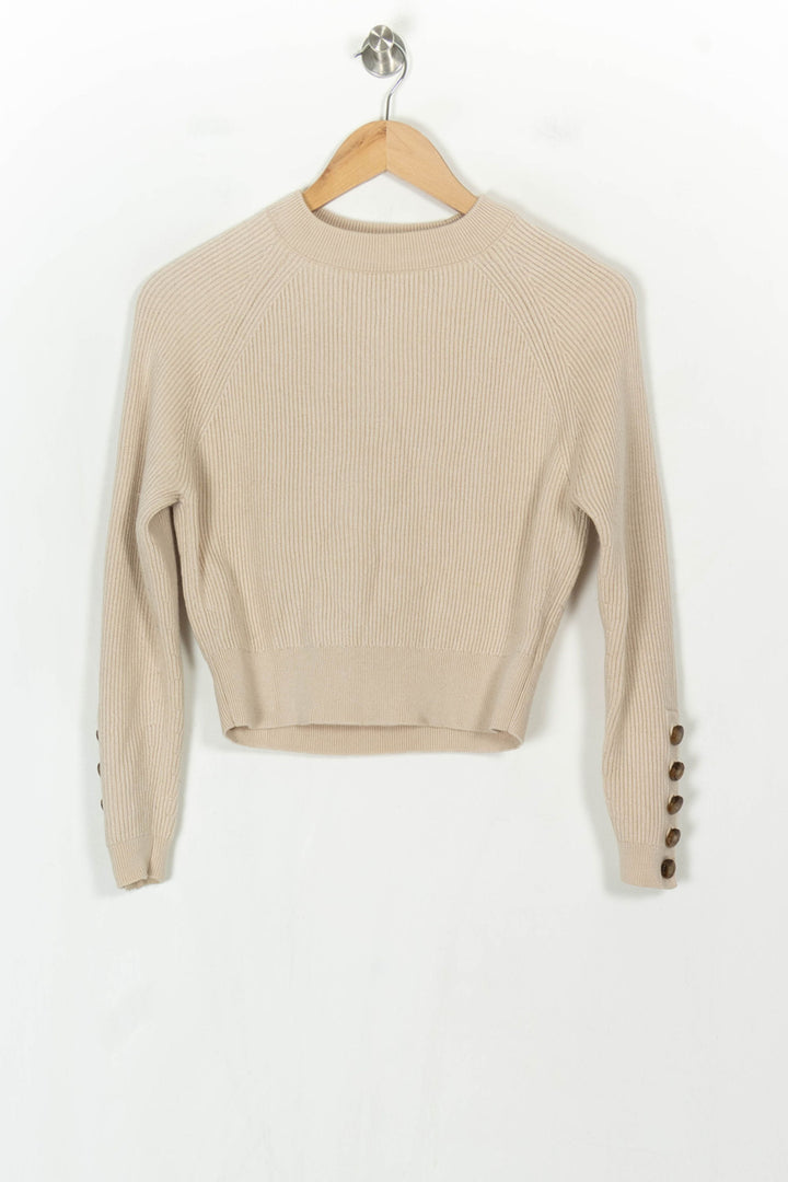 Pull Beige - Taille XS/34 de la marque Sézane | PARAD122778 - Vendu par Paradigme - Image 2